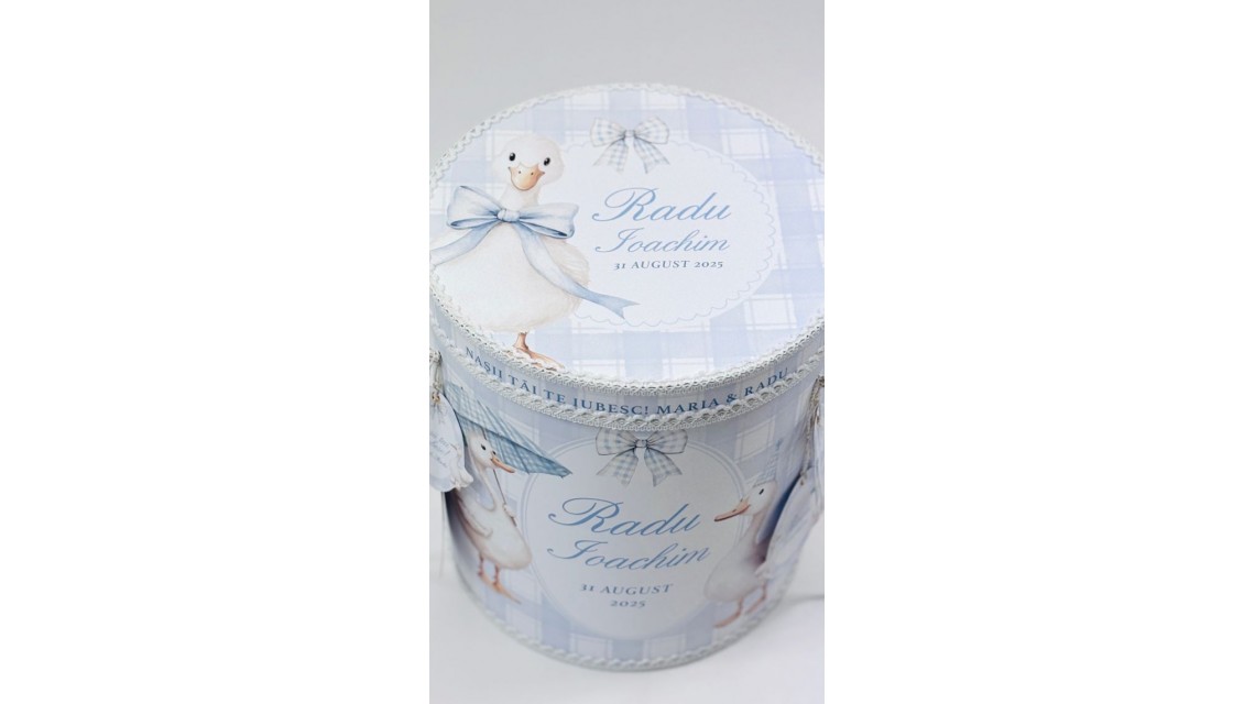 Trusou de botez cu rățuște Silly Goose 15
